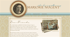 Desktop Screenshot of marjorienugent.com